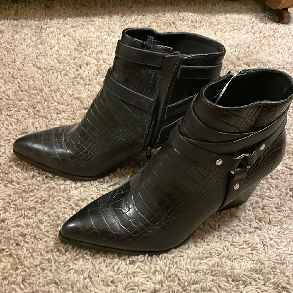 Black booties